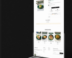 Svetainių dizainas (web design) - Svetainė per 3d. + 70&euro; vertės dovana! - 3