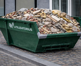 Konteinerių nuoma - Baldų ir statybinių atliekų i&scaron;vežimas &ndash; greitai ir legaliai - 1