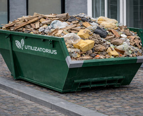Baldų ir statybinių atliekų išvežimas – greitai ir legaliai / Utilizatorius / Darbų pavyzdys ID 4247668