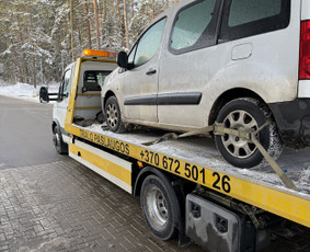 Techninė pagalba kelyje - Skubus tralas Vilniuje ir aplink &bdquo;24/7&ldquo; užvedimas. - 1