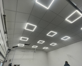 Statybos darbai - Armstrong lubų montavimas - 3