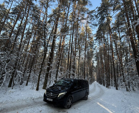 Keleivių pervežimas - Mikroautobuso Mercedes Benz nuoma su vairuotoju - 1
