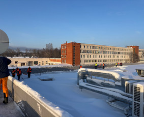 Auk&scaron;talipiai - Stogų valymas rankiniu ir mechanizuotu būdu - 3