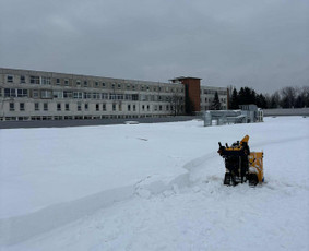Sniego valymas nuo stogų - Stogų valymas rankiniu ir mechanizuotu būdu - 3