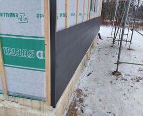 Statybos darbai - Karkasiniai namai,terasos stogin ir kiti statiniai iki raktų - 4