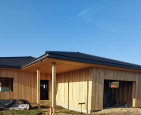 Statybos darbai - Karkasiniai namai,terasos stogin ir kiti statiniai iki raktų - 1