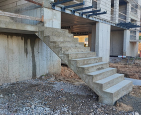 Laiptų gamyba, montavimas - Betoniniai laiptai &ndash; tvirta konstrukcija, gražus rezultatas - 4