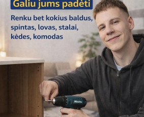 Buitinės paslaugos - Baldų surinkimas - 1