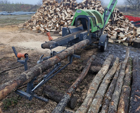 Mobilūs gateriai, medienos pjovimas - Malku pjaustymas-skaldymas. Prekyba malkomis. - 1