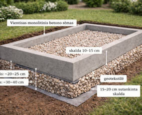 Kapų tvarkymas, priežiūra - Kapaviečių įrengimas, kapaviečių restauracija - 4