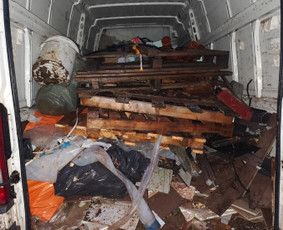 Aplinka, sodas - Pigiausias atliekų, &scaron;iuk&scaron;lių i&scaron;vežimas perkrausta griovimas! - 2