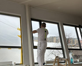 Statybos darbai - Glaistymas/dažymas. Rekuperacija. &Scaron;ildymo sistemos. - 1