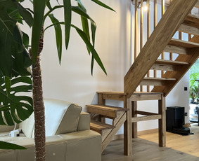 Mediniai laiptai, gamyba - Laiptų pakopų gamyba bei montavimas - 4