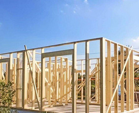 Individualių namų statyba iki raktų - Karkasinių pastatų statyba. Betonavimo darbai. - 2