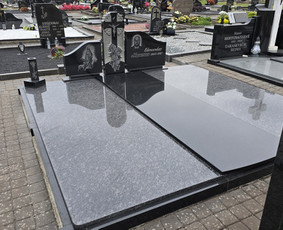Paminklų gamyba - Kapaviečių dengimas granito plok&scaron;tėmis - 2
