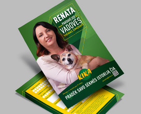 Skrajutės maketavimas - Dizaino strategė - 2