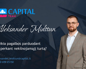 Nekilnojamo turto brokeriai - Nekilnojamo turto brokeris Vilniuje - 1