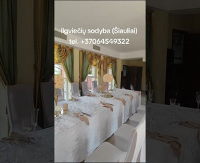 Sodybos nuoma šventėms Šiauliuose / Ilgviečių sodyba / Darbų pavyzdys ID 4254957