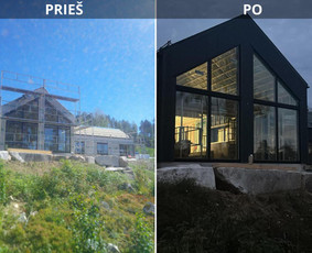 Karkasinių namų statyba - Vidaus ir lauko darbai,naujų namų-patalpų statyba-renovacija - 2