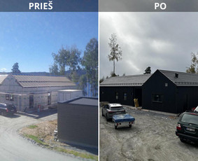 Karkasinių namų statyba - Vidaus ir lauko darbai,naujų namų-patalpų statyba-renovacija - 1