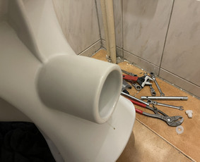 Klozeto pajungimas - Santechnikas Kaune Santechnikos Darbai - 1