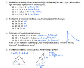 Mokymai, kursai, kalbos - Matematikos korepetitorė - 3