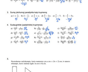 Mokymai, kursai, kalbos - Matematikos korepetitorė - 2