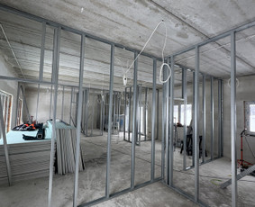 Vidaus apdailos darbai - Gipso kartono montavimas - 1