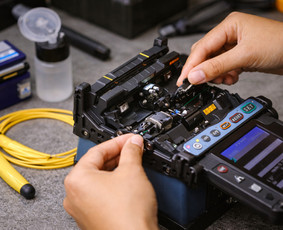 Telekomunikacijų įrangos montuotojai - Optinio kabelių virinimo darbai &ndash; 4net - 1