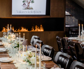 Krik&scaron;tynų dekoravimas - &Scaron;venčių dekoras ir floristika - Bubble Decor - 1