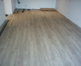 Vidaus apdailos darbai - Grindu dangos klojimas - 4