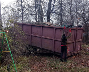 Konteinerių nuoma - Ekolux Griovimo ir statybinių atliekų i&scaron;vežimo paslaugos - 1