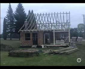 Sodo, mediniai nameliai - Senų namų remontas, renovacija. Pamatų įrengimas - 1