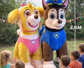 Animatoriai, personažai vaikams - &Scaron;unyčiai patruliai personažai vaikų &scaron;ventėms: Skye ir Chase - 1