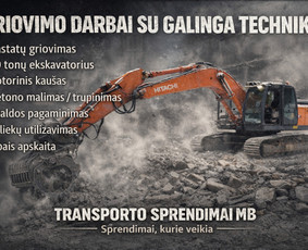 Griovimo darbai - Griovimo darbai- demontavimas - 1