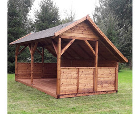 Statybos darbai - Pavėsinės - medinės pavėsinės - 1