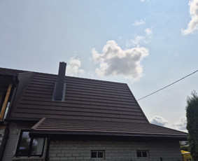 Stogų dengimas - Stogai, pakalimai.lietvamzdiu montavimas.kaminu skardinimas - 3