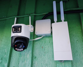 Statybos, apdaila - Stebėjimo kamerų montavimas,signalizacija, belaidis ry&scaron;ys. - 2