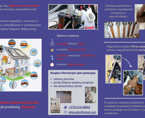 &Scaron;ildymo sistemų montavimas - Visi santechnikos darbai. - 1