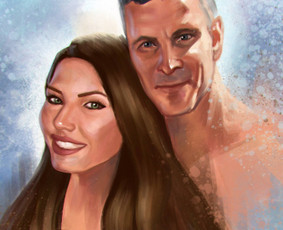 Iliustruotojai - Realistinis portretas &ndash; unikali dovana i&scaron; nuotraukos - 3