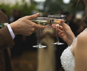 Maistas, konditerija - Mobilus kokteilių baras. Pasitikimo staliukas. &Scaron;ampano piram - 3