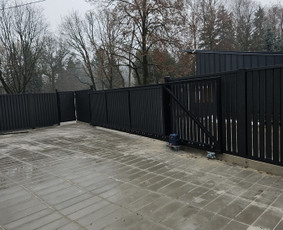 Aplinka, sodas - Gaminame montuojame visu tipu skardines tvoros bej visos det - 3