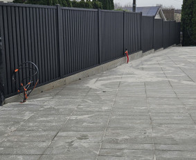 Aplinka, sodas - Gaminame montuojame visu tipu skardines tvoros bej visos det - 2