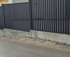 Aplinka, sodas - Gaminame montuojame visu tipu skardines tvoros bej visos det - 1