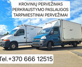 Transportas - Perkraustymo, kroviniu pervežimo paslaugos - 1