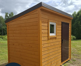 Sodo-moduliniai nameliai,sandėliukai,stoginės,pirtys-saunos / ŽV STATYBA / Darbų pavyzdys ID 4260721