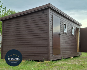 Statybos, apdaila - Sodo-moduliniai nameliai,sandėliukai,stoginės,pirtys-saunos - 2