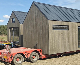 Krovinių pervežimas - Modulinių namų transportavimas ,Nameliu gabenimas - 1