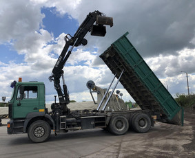 Krovinių pervežimas - Zvyras Smėlis Juodžemis skaldą manipuliatorius - 1