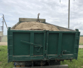 Krovinių pervežimas - Zvyras Smėlis Juodžemis skaldą manipuliatorius - 3